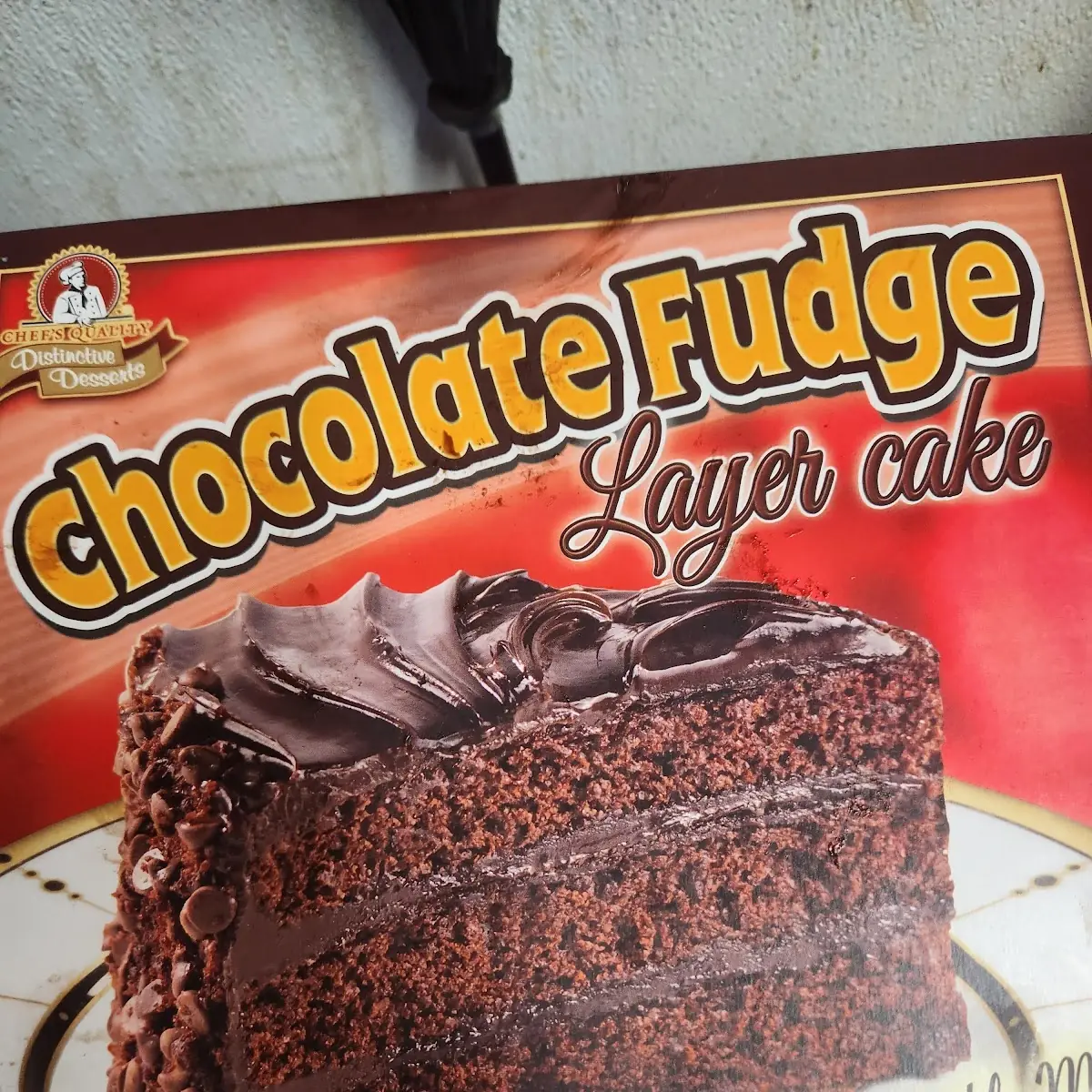 Chocolate Fudge Cake