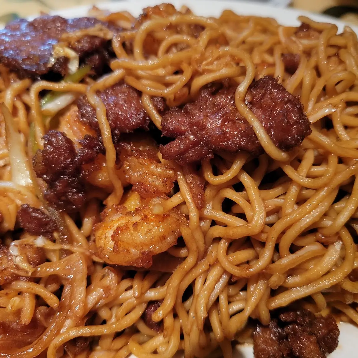 Combination Lo Mein Noodles