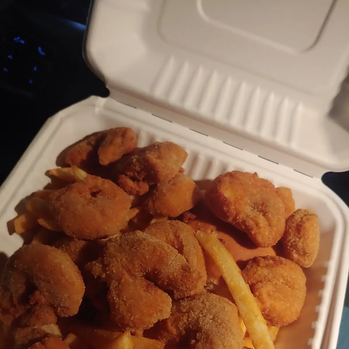 Jumbo Fried Shrimp with Fries