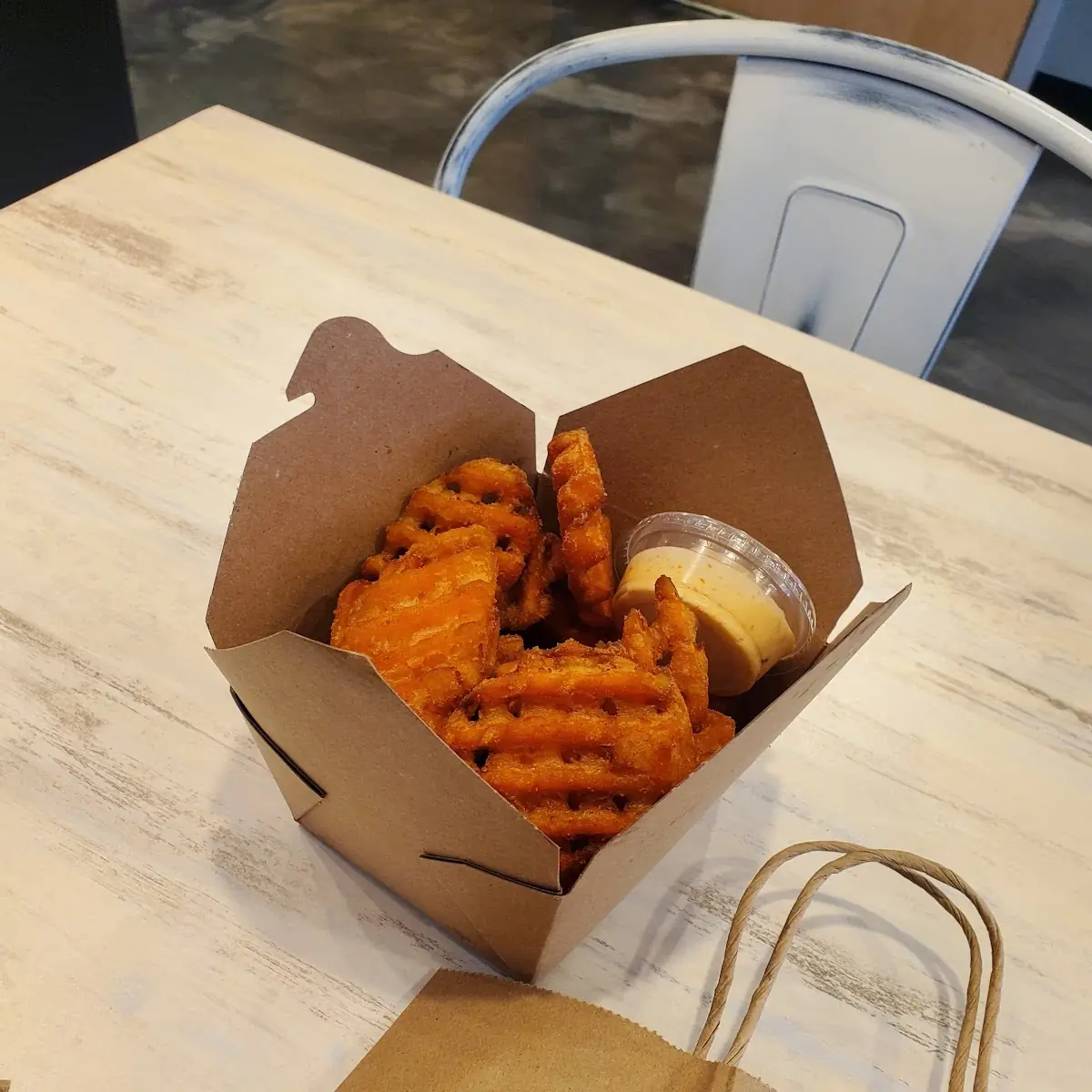 Sweet Potato Waffle Fries