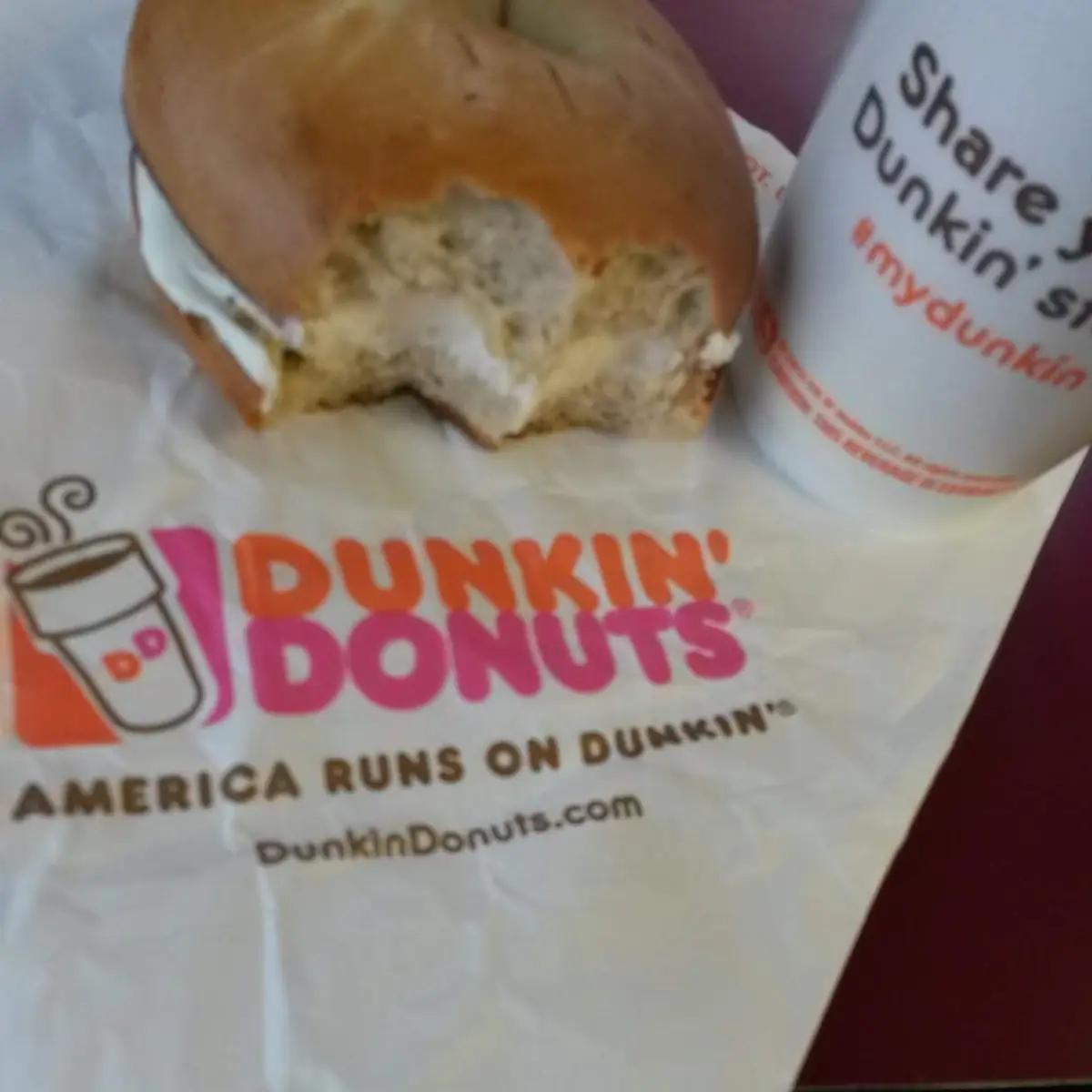 Plain Bagel with Cream Cheese
