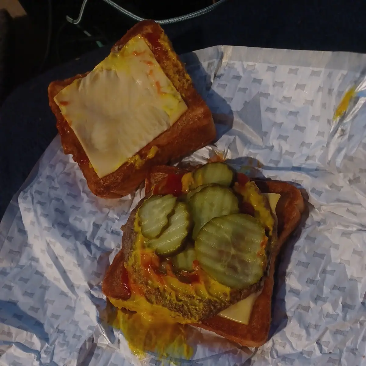 Grilled Cheese Burger