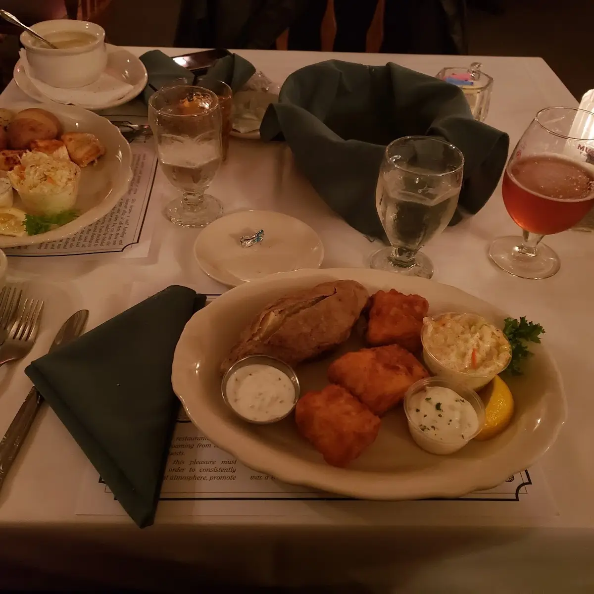 Beer Battered Halibut