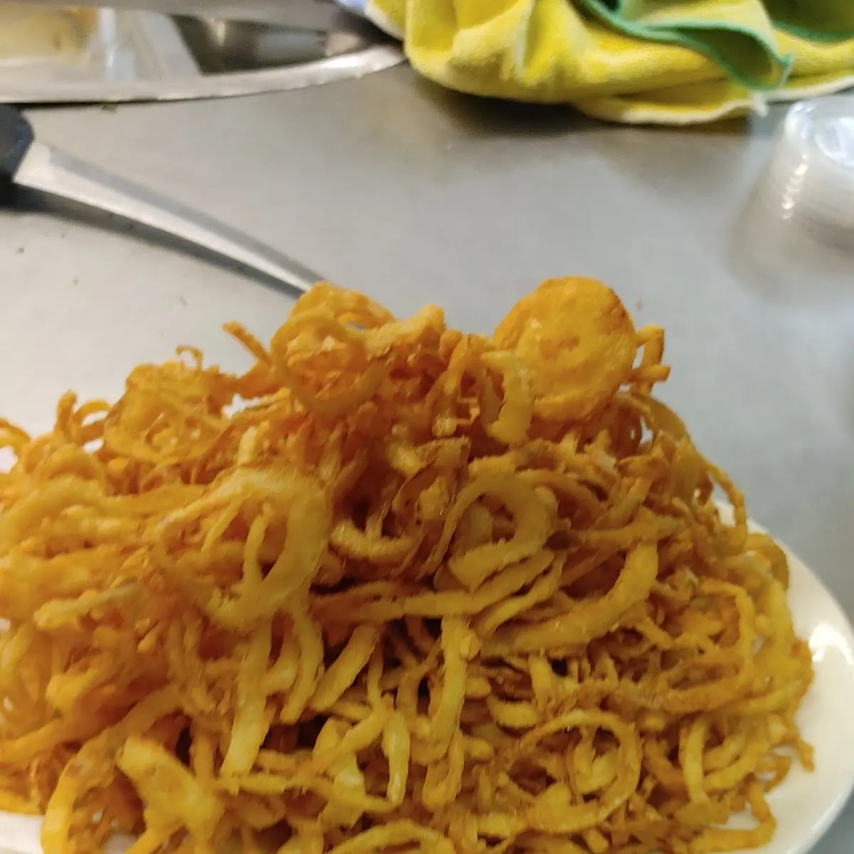 Shredded Onion Rings