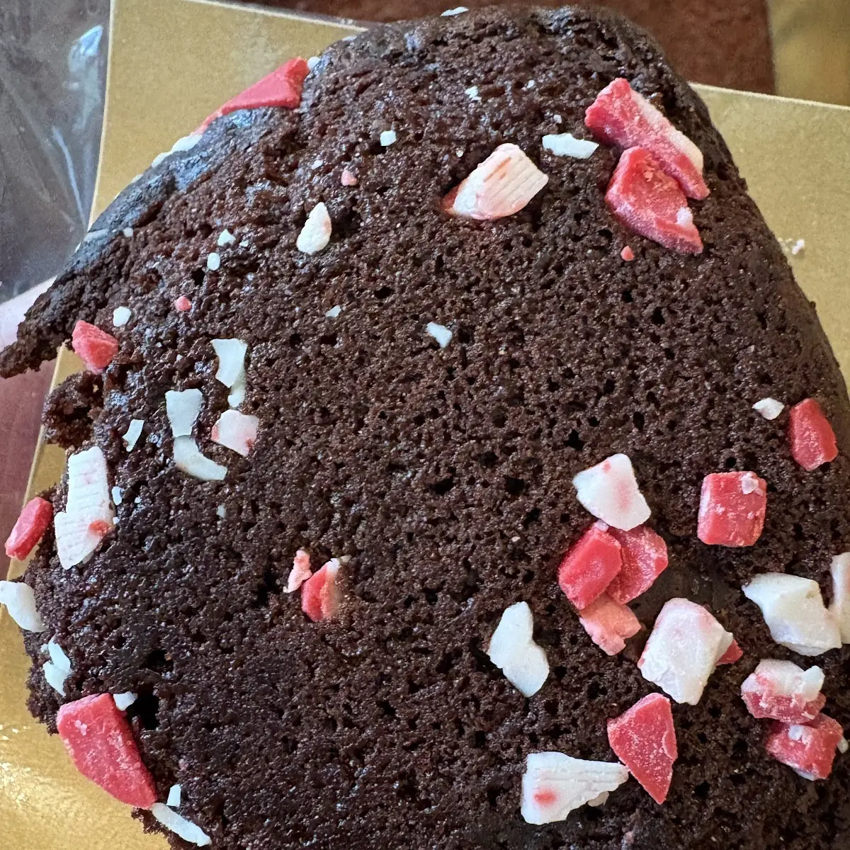Double Chocolate Peppermint Muffin Top