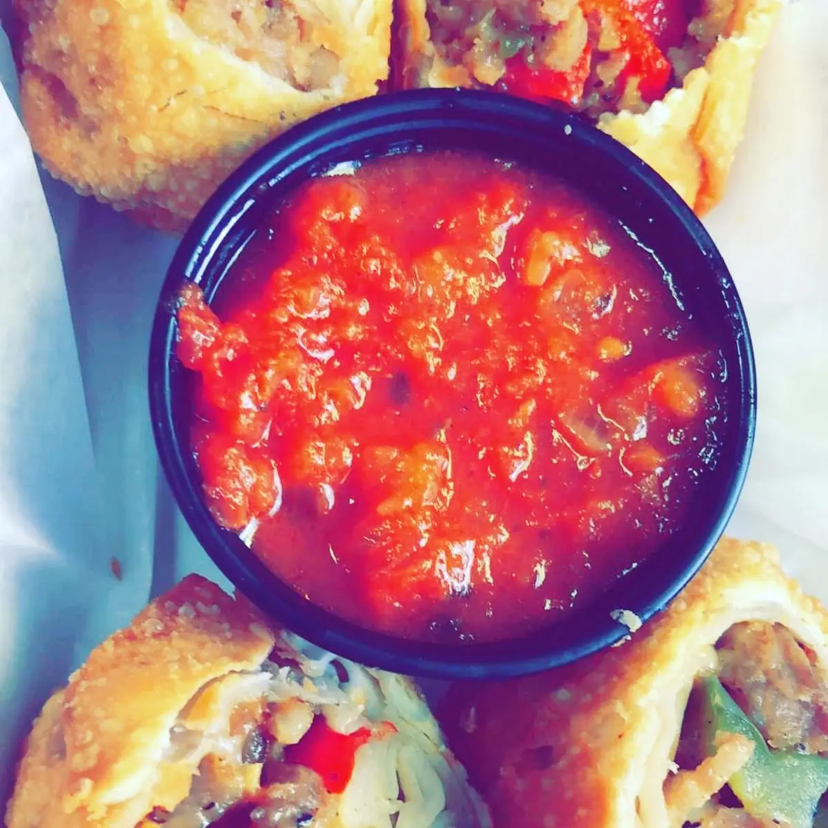 Buff chk Egg Rolls