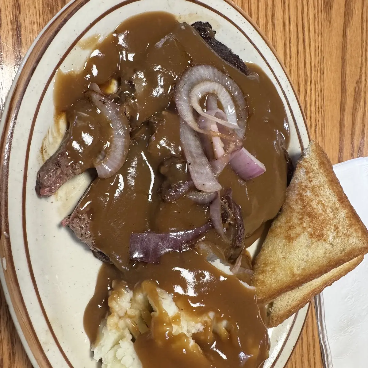 Hot Beef Sandwich