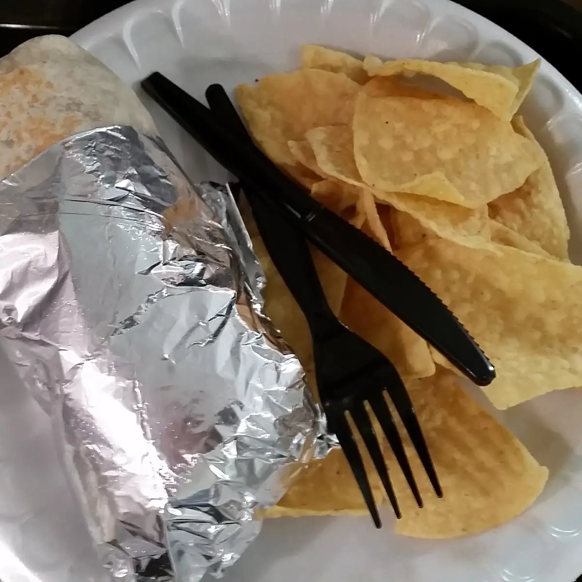 Beef and Bean Burrito