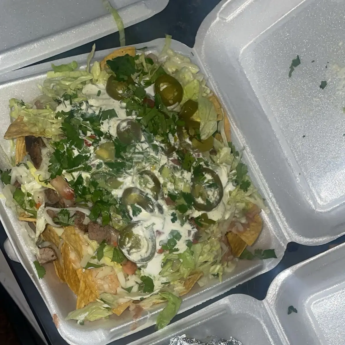 Chicken Nachos Chicken Burrito