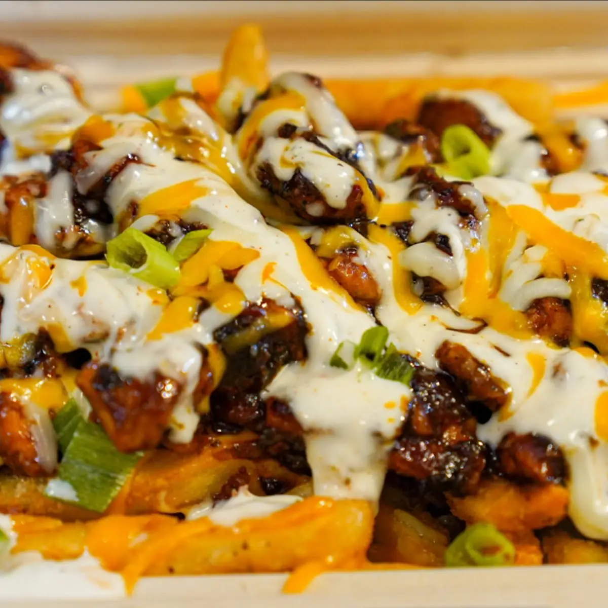 Loaded Chopped Cheese Fries