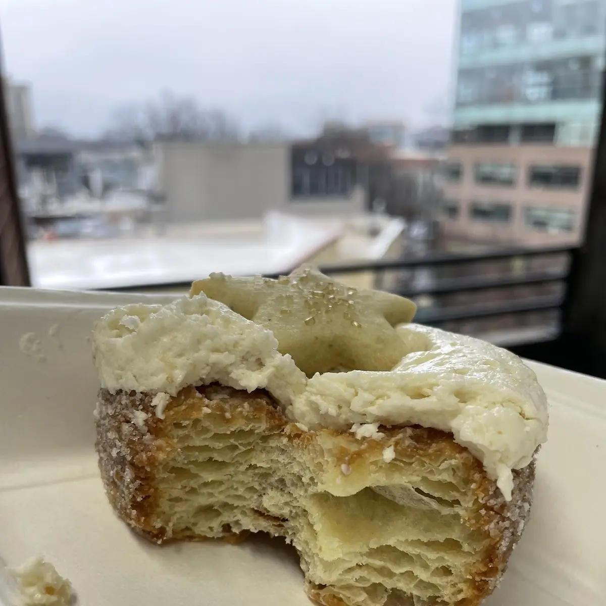 Vanilla Cream Donuts