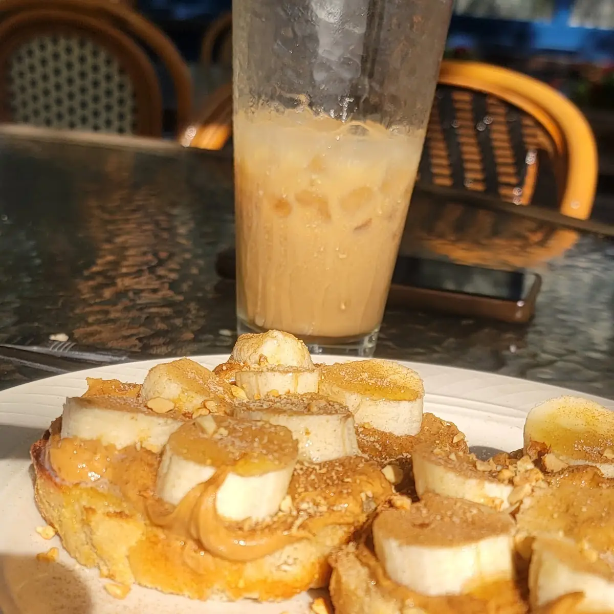 Banana Peanut Butter Toast