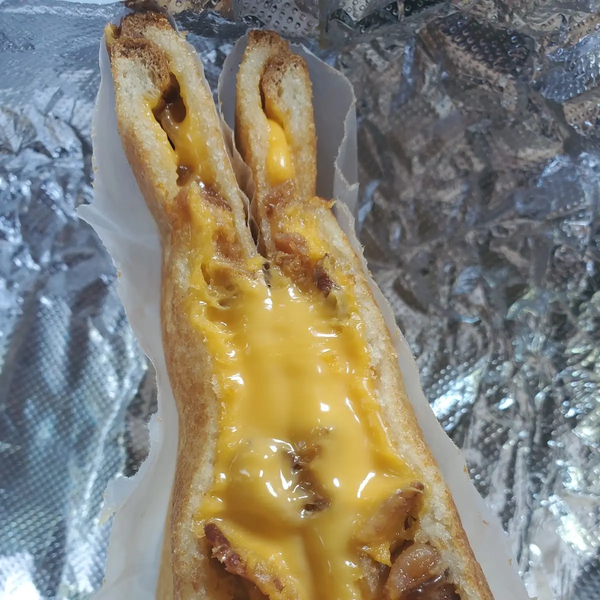 Grilled Cheese with Bacon