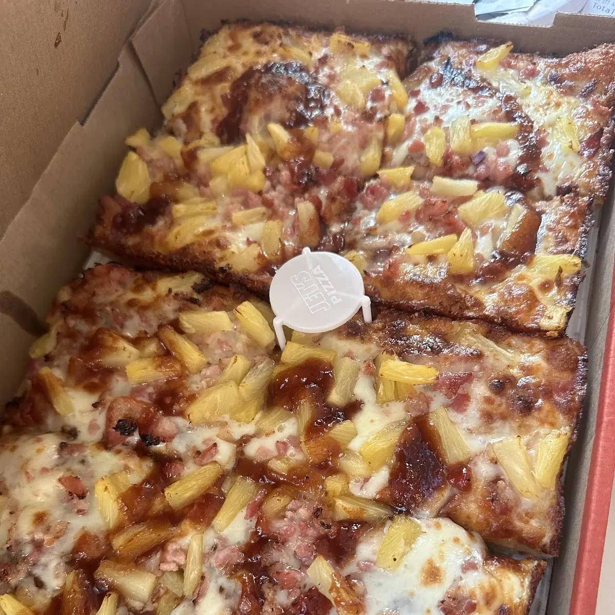 Hawaiian BBQ Chicken Pizza