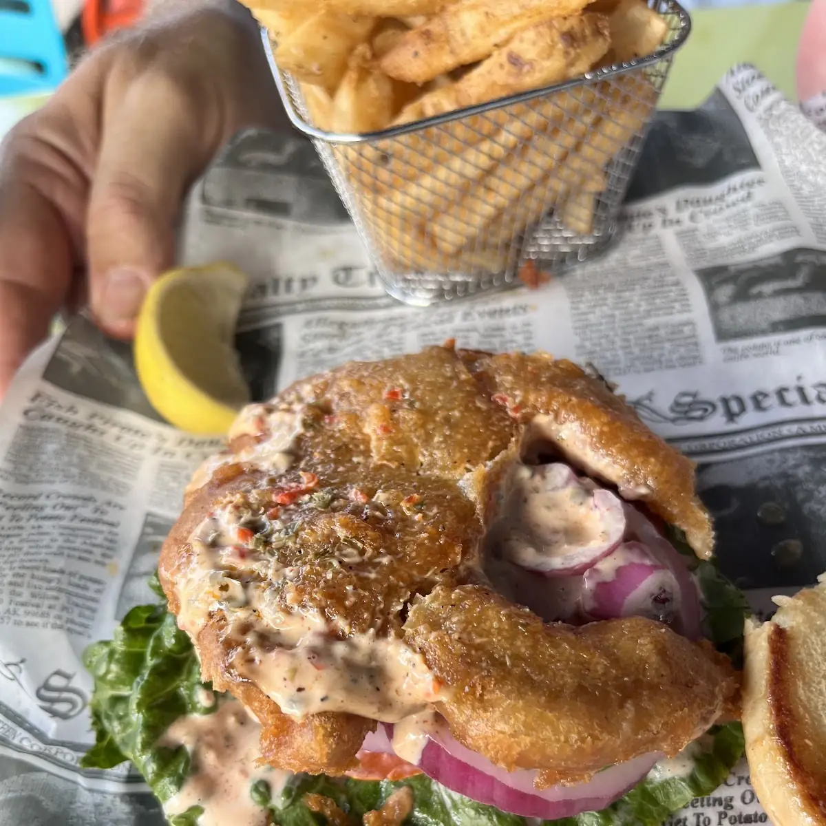 Soft Shell Crab Sandwich
