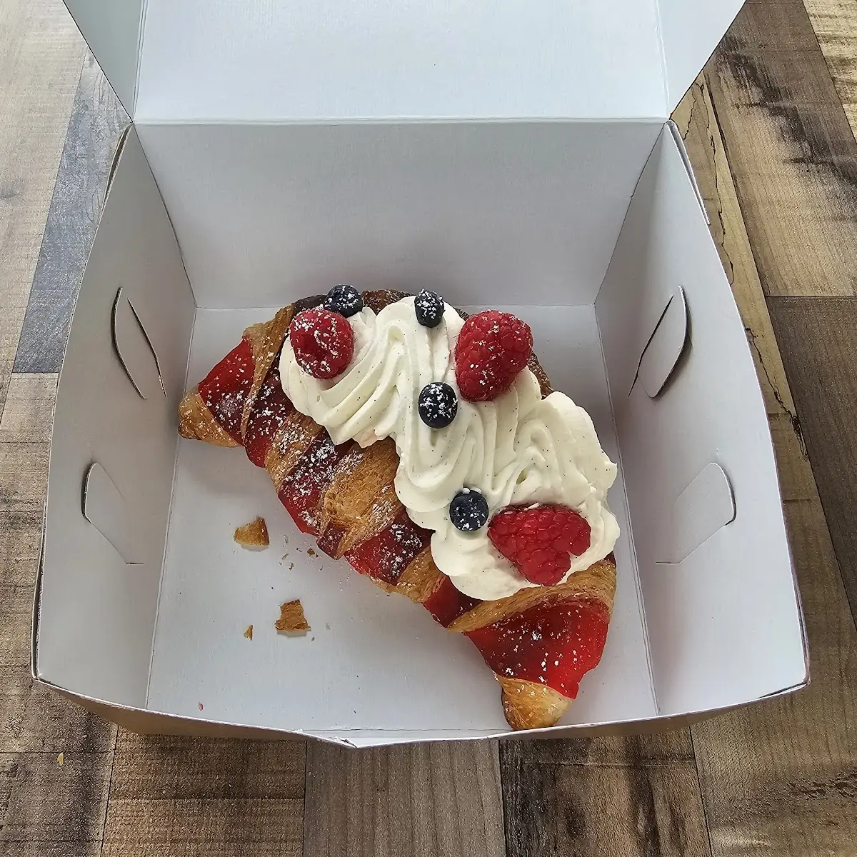 Raspberry Croissant
