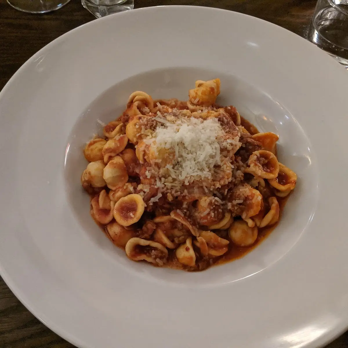 Orecchiette Pasta with Tomato Sauce