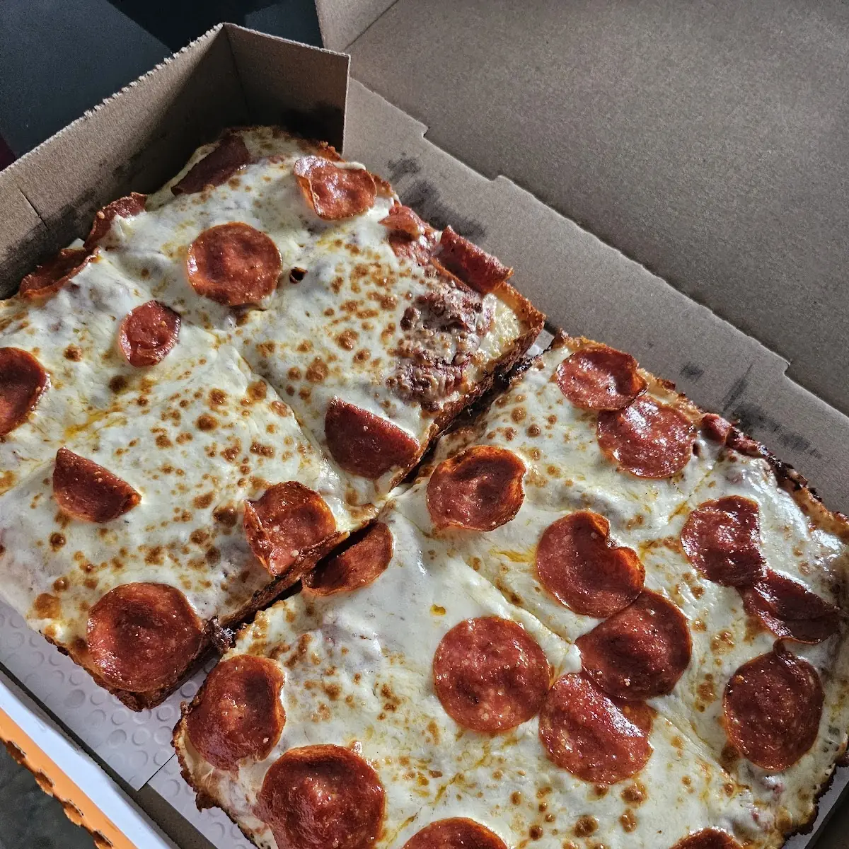 Deep Dish Pepperoni Pizza