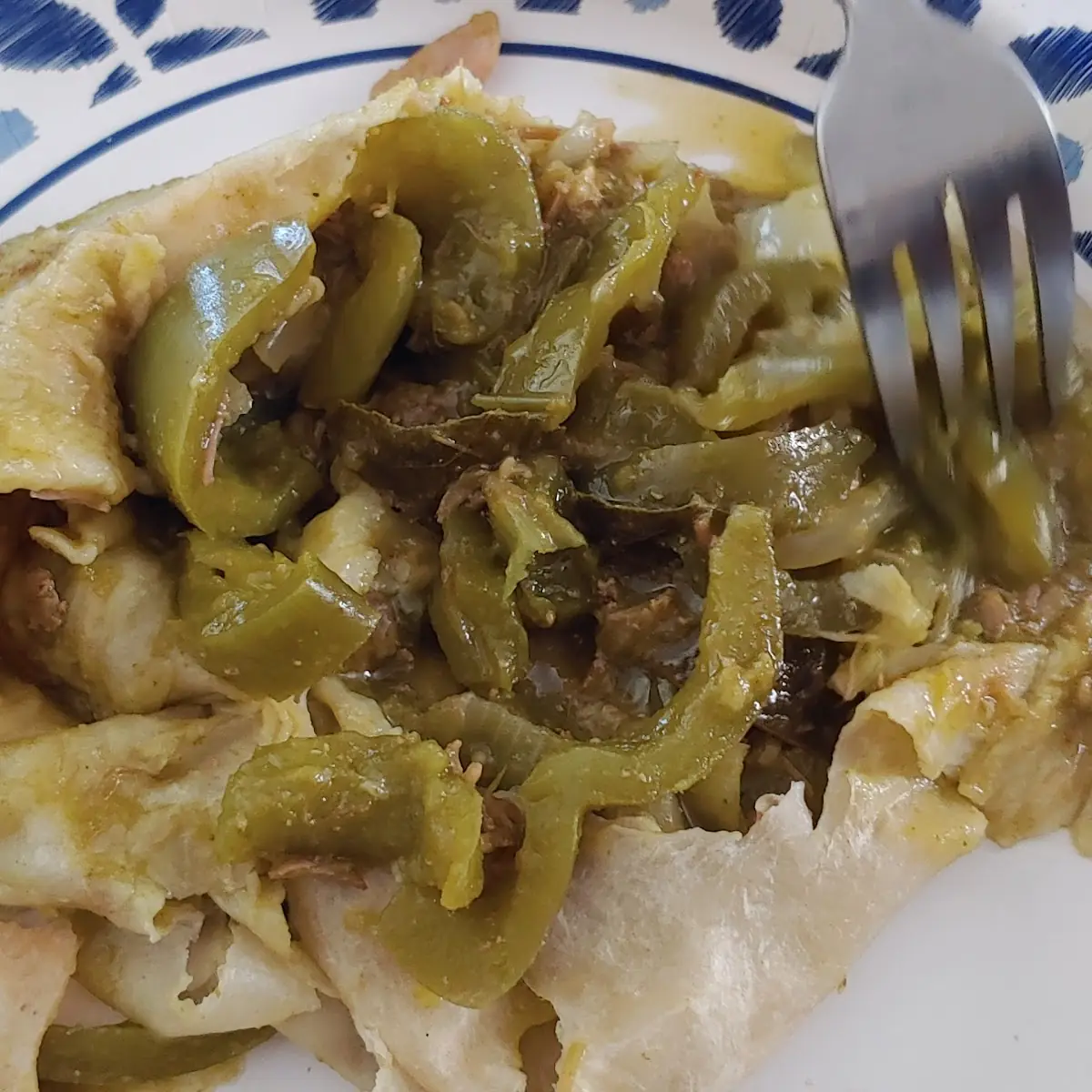 Chile Verde Burrito