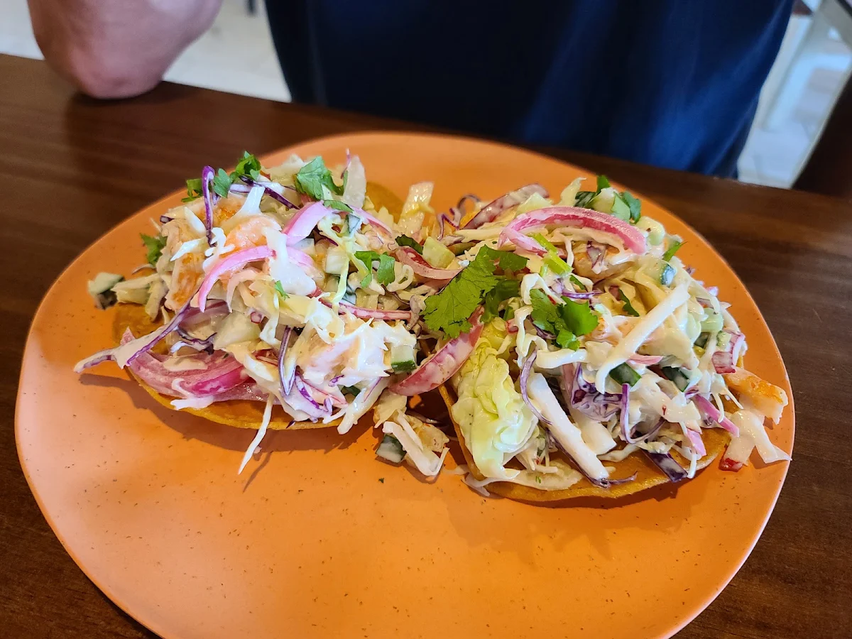 Shrimp Tacos, Taquitos Cocina de México