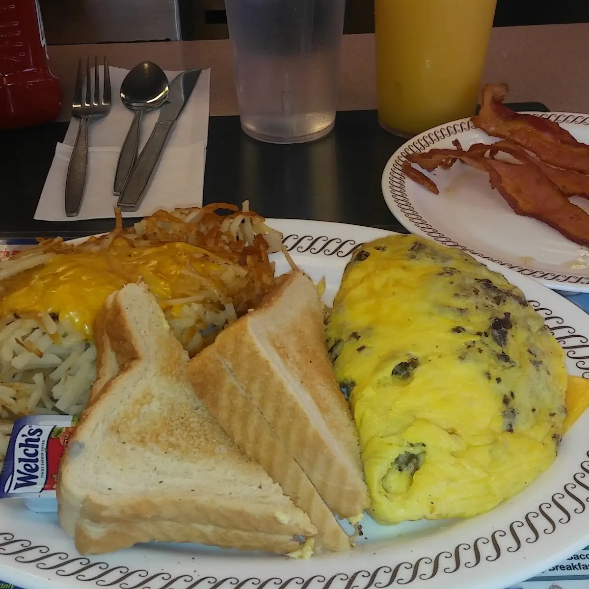Cheesesteak Omelette