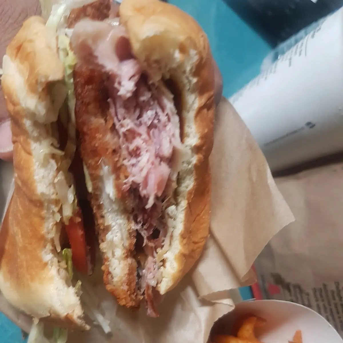 Ham and Cheese Sandwich