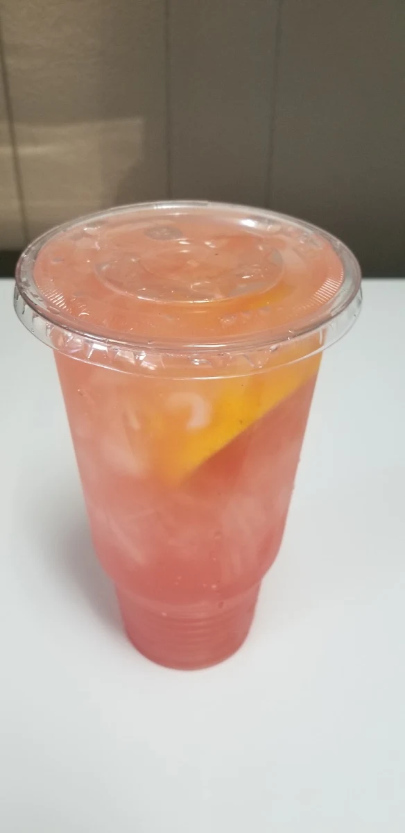 Fresh Squeezed Strawberry Almond Lemonade