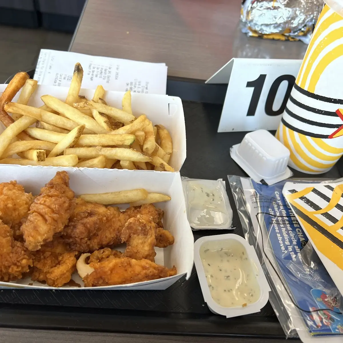 5 Piece Chicken Strip Basket with Fries