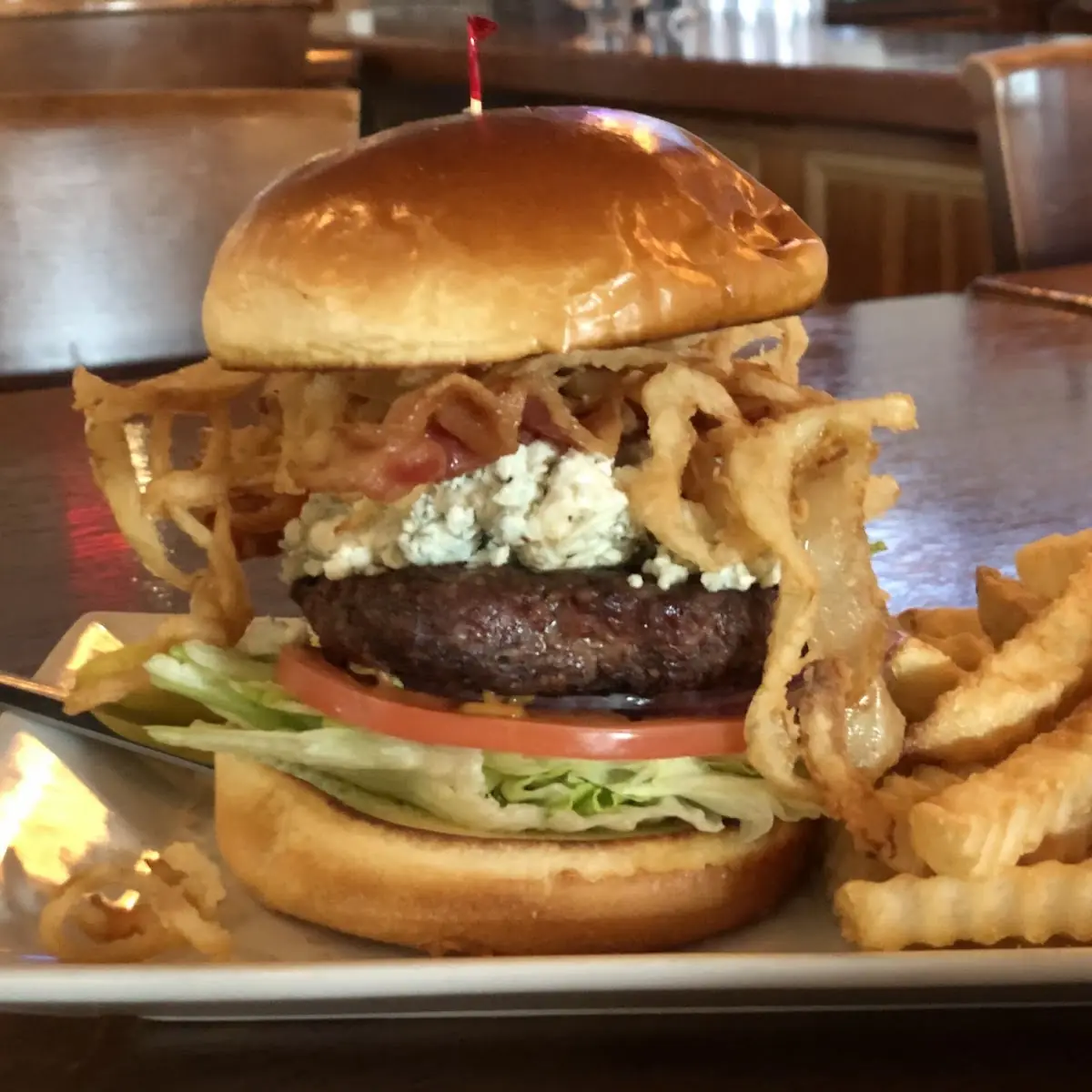 Bacon Bleu Cheese Burger