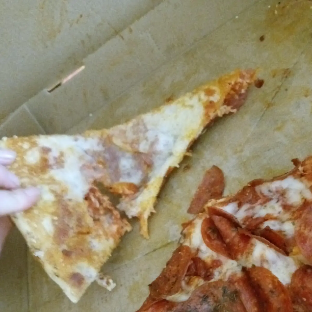 Stuffed Pretzel Crust with Cheese Sauce & Pepperoni
