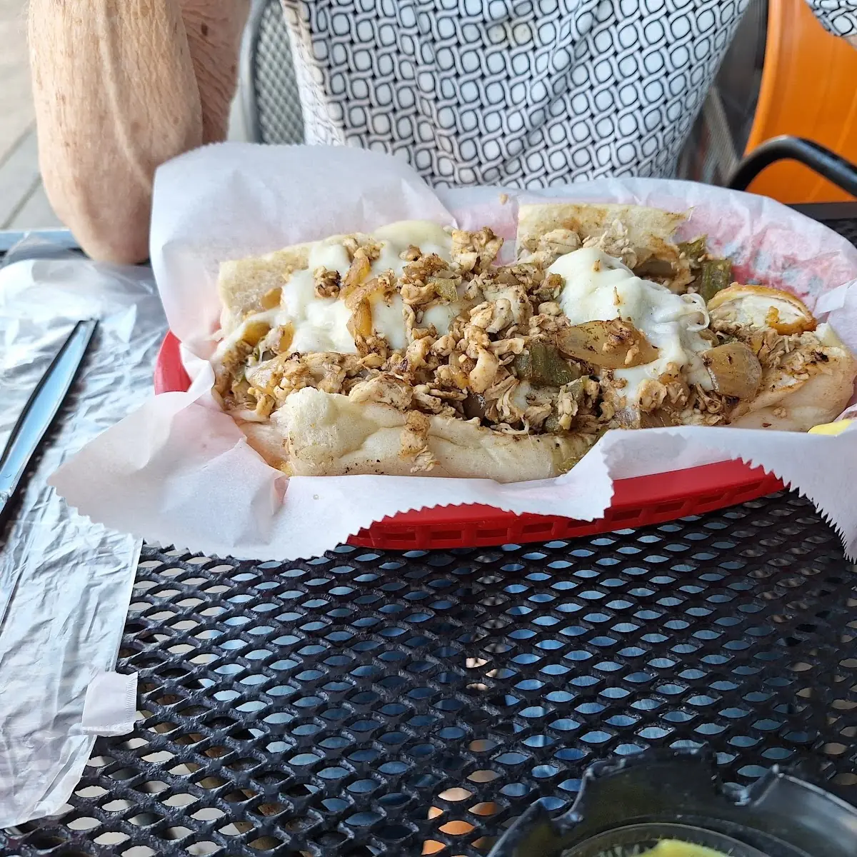 Chicken Philly Cheesesteak