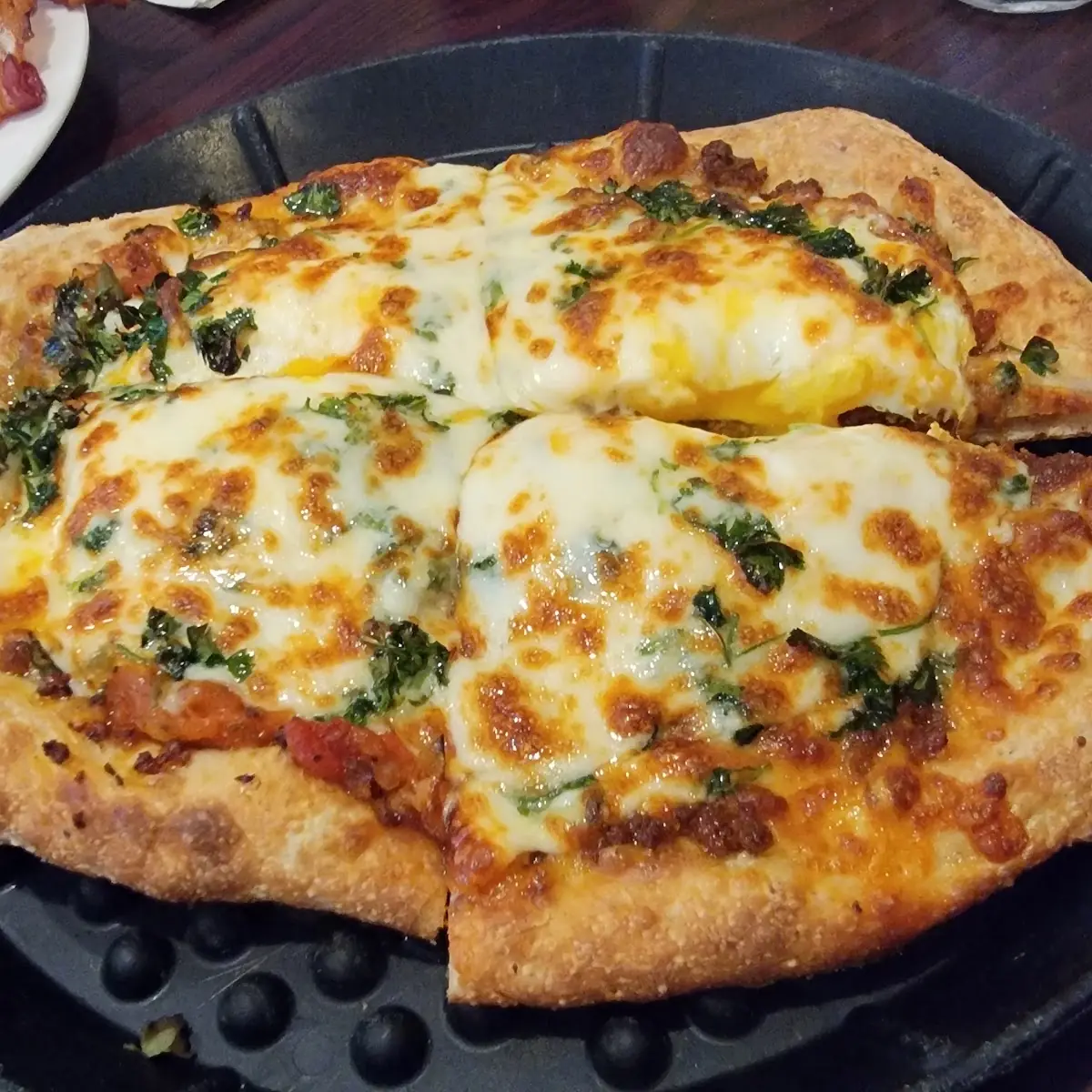 Mexican Breakfast Flat Bread