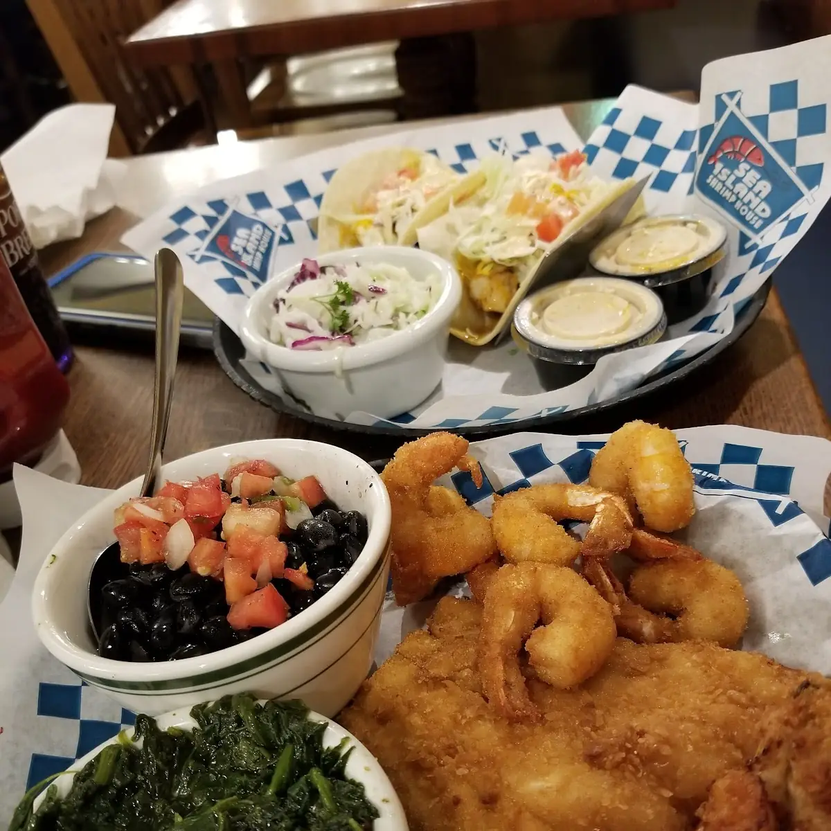 Fish Nuggets and Shrimp Basket