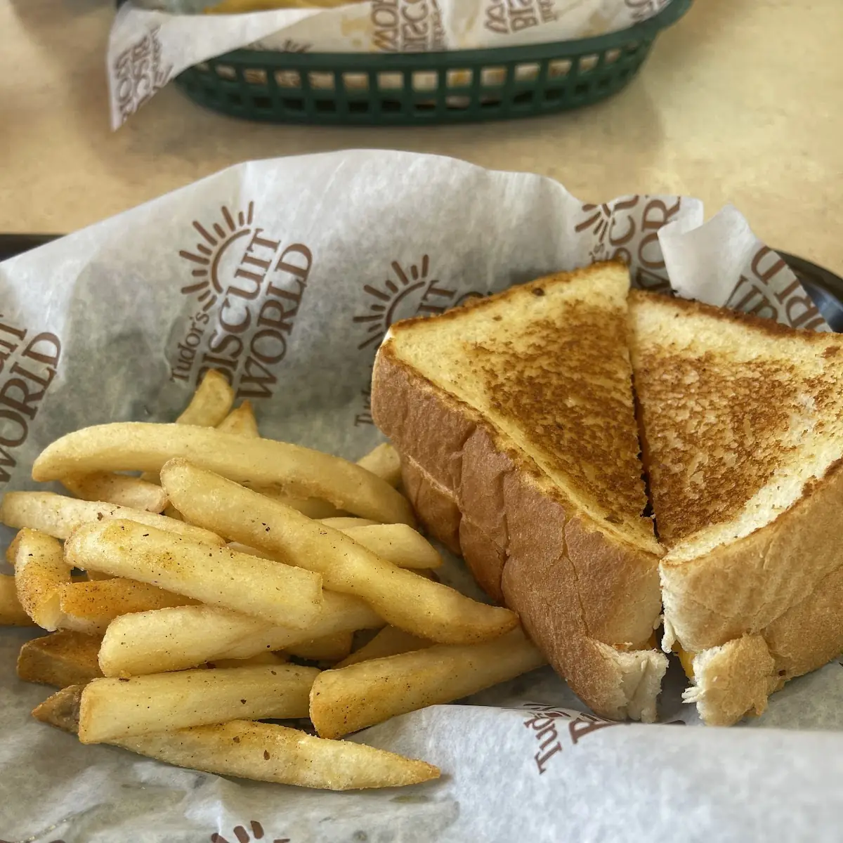 Grilled Cheese with Fries
