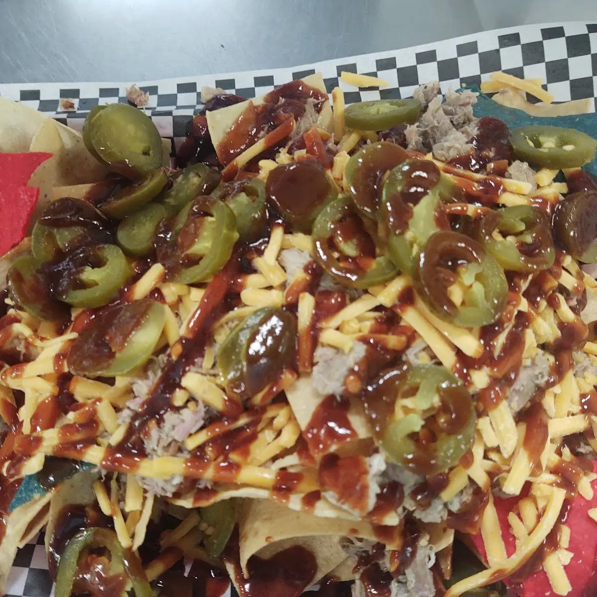 BBQ Pulled Pork Nachos