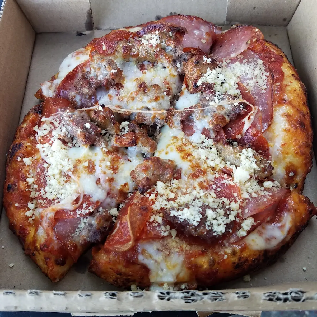 Mini All Meat Pizza