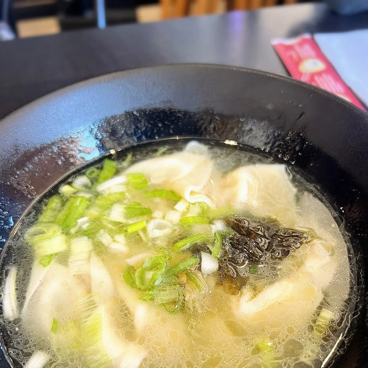 Mini Wonton Soup
