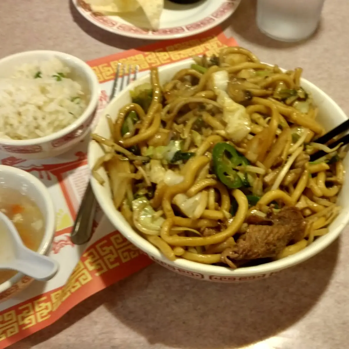 Pork Chicken Noodles