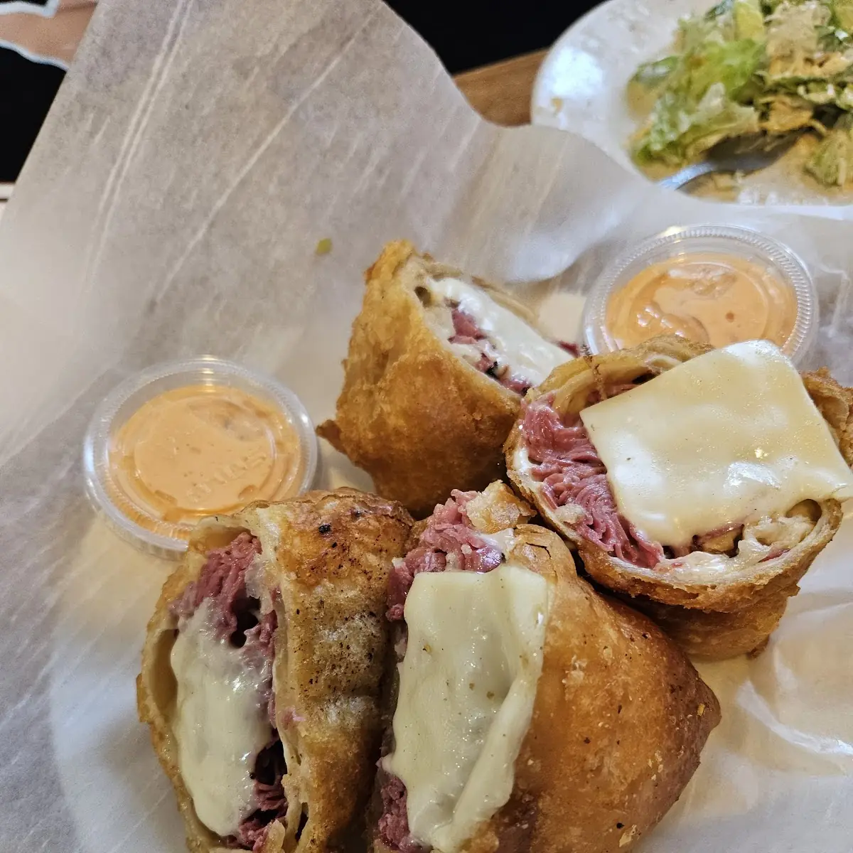 Corned Beef Egg Rolls