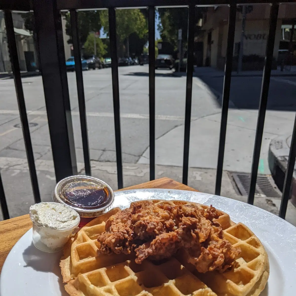 Belgian Waffle Served a M Only