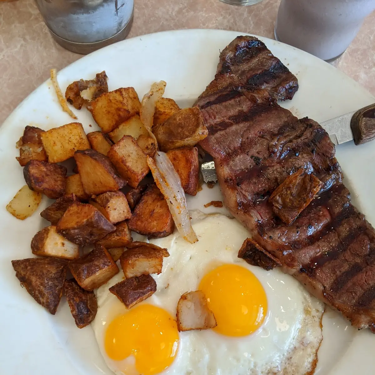 Prime NY Steak & Eggs