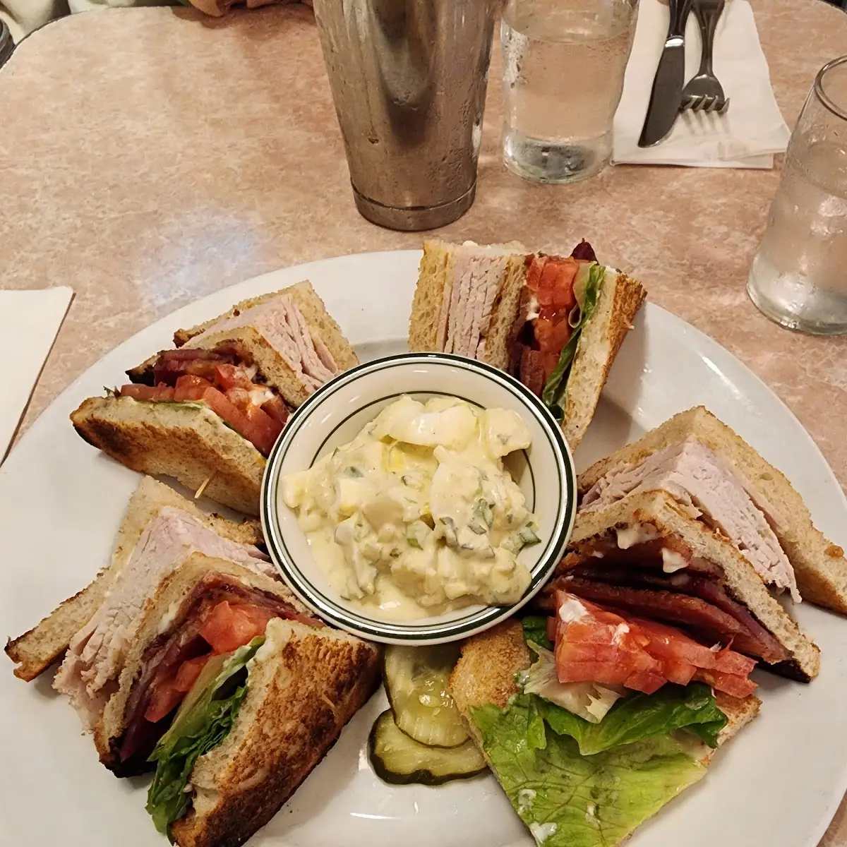 Turkey Club Sandwich