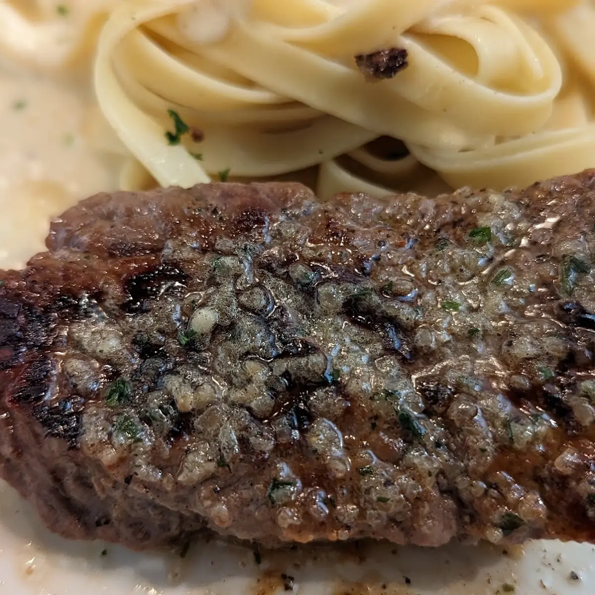 Steak Gorgonzola Alfredo