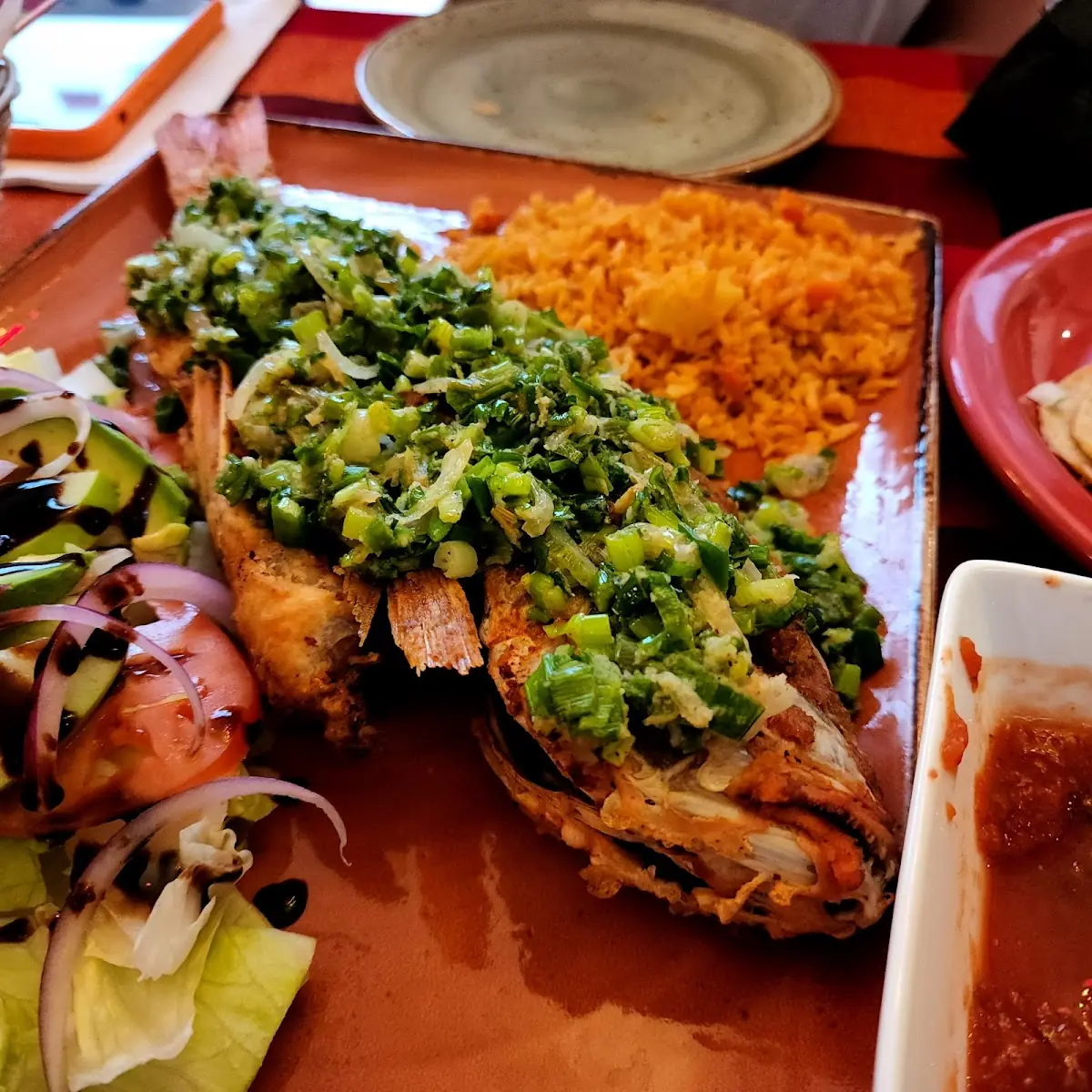 Fried Red Snapper