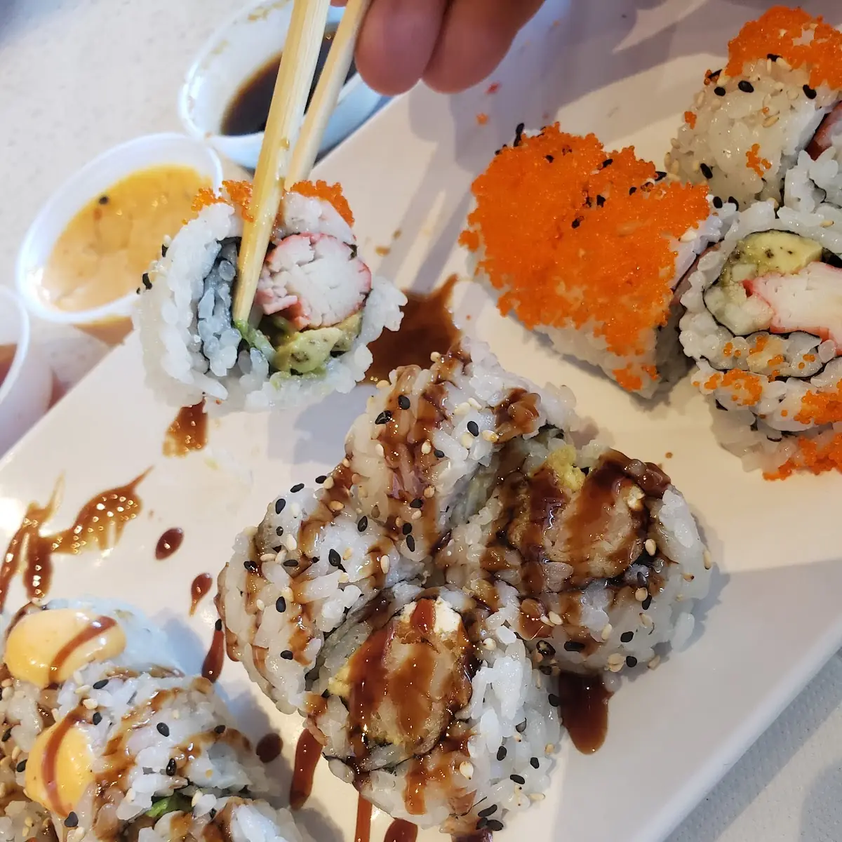 Assorted Sushi Rolls
