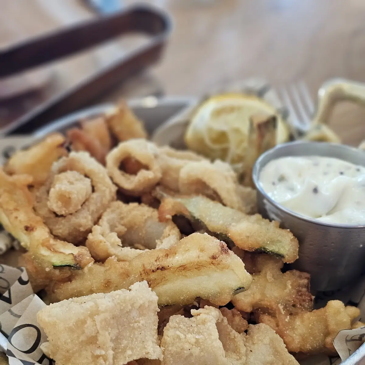 Calamari Fritti E Zucchine