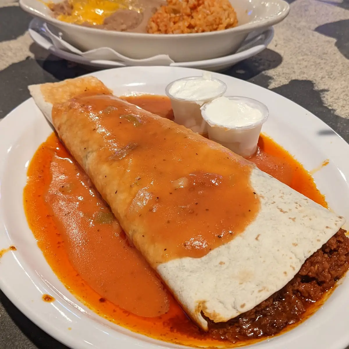 Chorizo Burrito