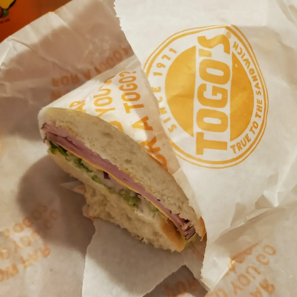 Ham and Cheese Sandwich