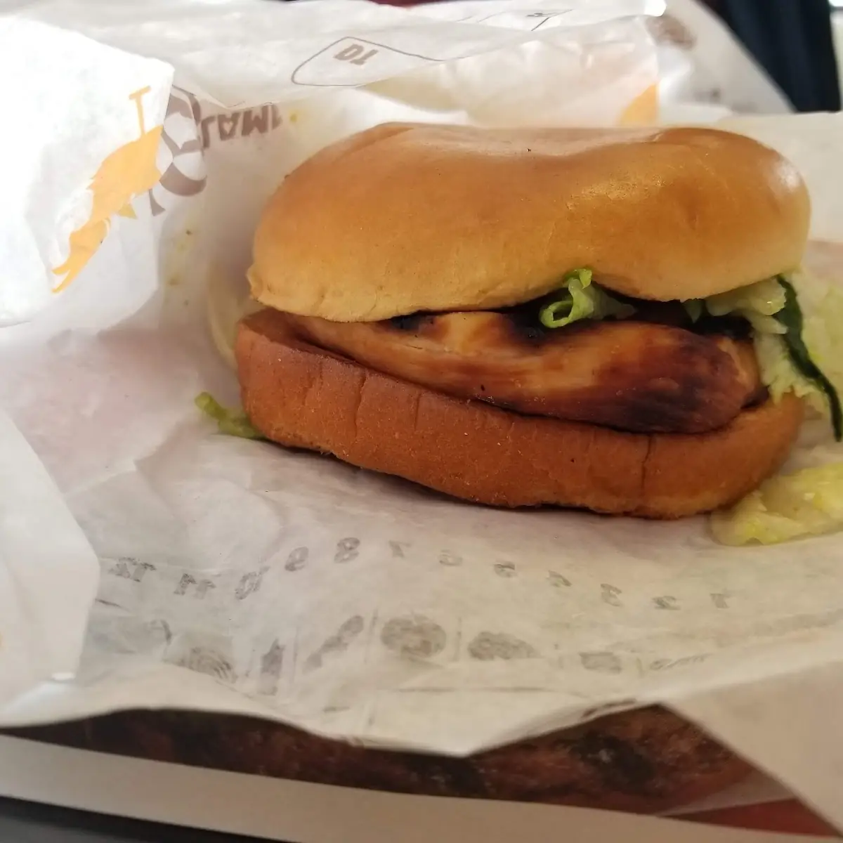 Grilled Chicken Burger