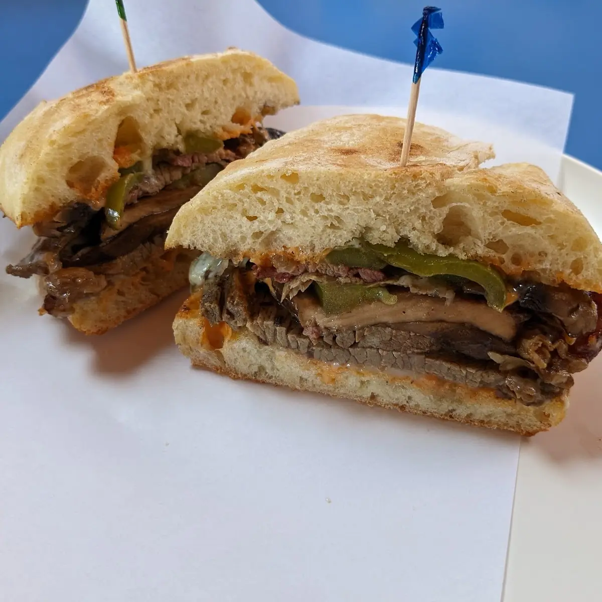 Philly Cheesesteak Special with Sourdough